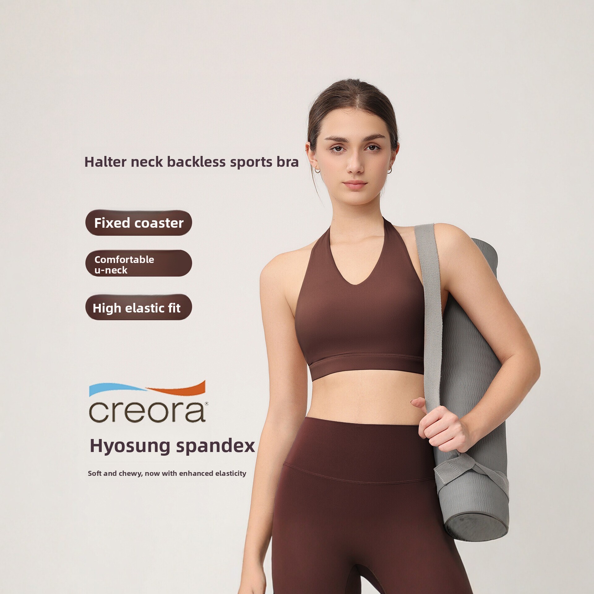 Женский спортивный топ-халтер  – обзор и цена Push Up Bra Padded
