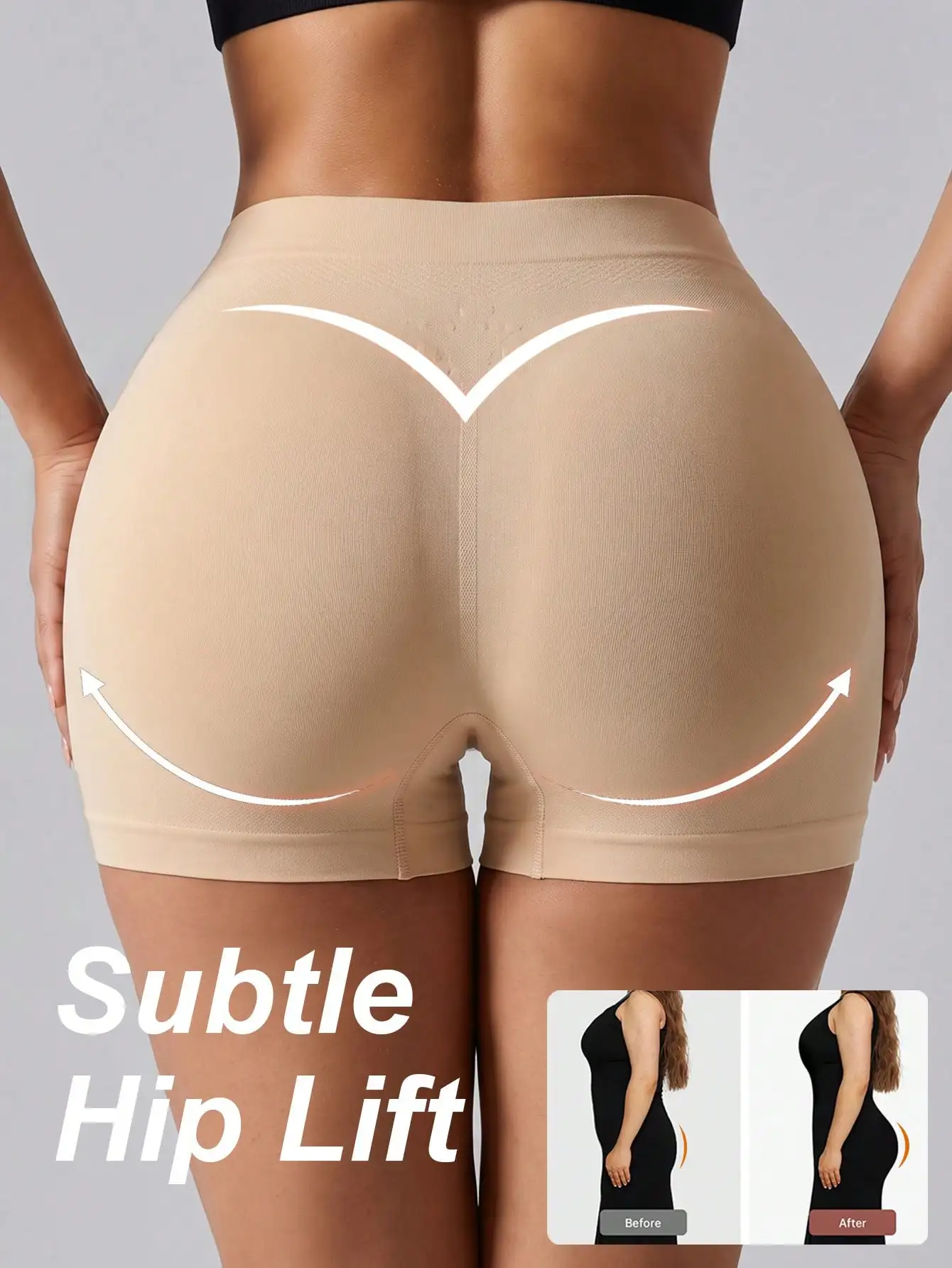 Женские бесшовные утягивающие  – обзор и цена Boyshort Underwear
